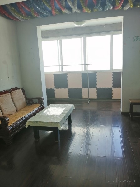 中心嘉园简装好房2房/2厅/1卫朝南90平米1200元/月