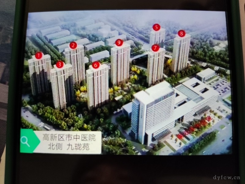 九珑苑毛坯好房3房/2厅/2卫朝南107平米66.8万