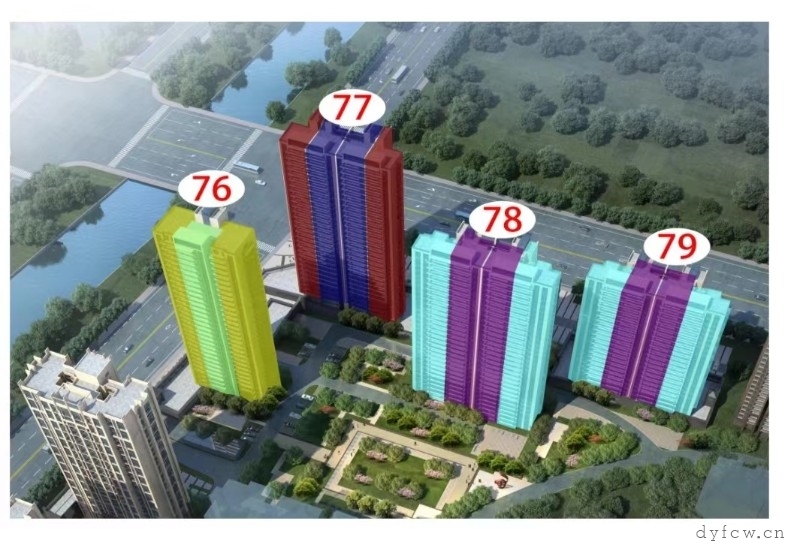 瀚林府毛坯好房3房/2厅/1卫朝南104平米122.8万