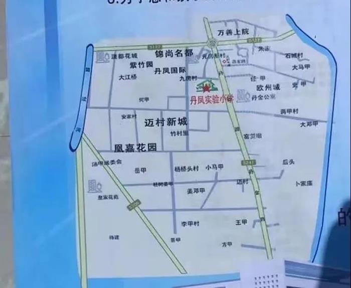 丹阳2021学区地图新鲜出炉